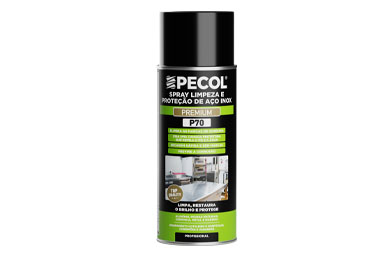 P70 Spray Proteção e Limpeza Inox - PECOL