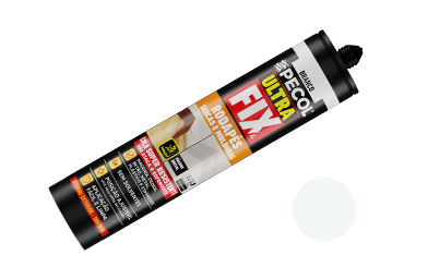Cola Rodapés, Sancas e Molduras ULTRAFIX Branco PECOL