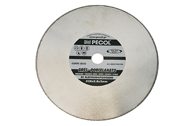 Disco Diamante SC Electro. Grés Porcelanato 230 - PECOL