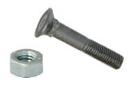 DIN608 Com Porca DIN934 8.8 SAG
