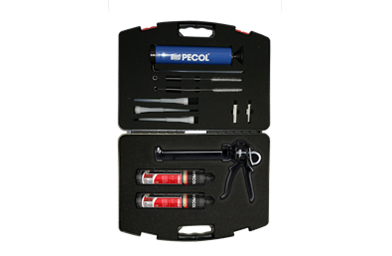 Mala para resina química