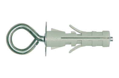 Bucha Nylon Com Piton Roscado PCL 607 Ferro Passivado Amarelo