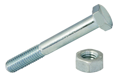 DIN931 6.8 Zincado Com Porca DIN934