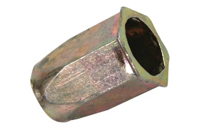 Porca Rebit. C. Hex. Red. FTT/ER PCL993 Aço Passivado Amarelo