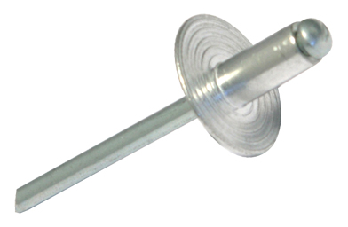 Rebite Aba Larga PCL7335 Lacado Branco