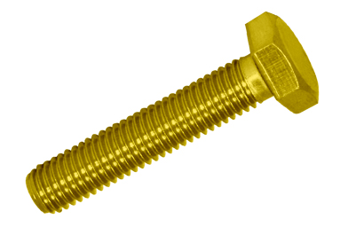 DIN933 Latão Polido