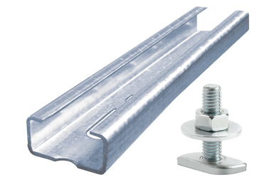 Calha Perfurada e Material de Suspensão