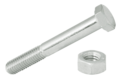 DIN931 6.8 Galvanizado a Quente Com Porca DIN934