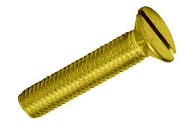 DIN963 Ferro Latonado