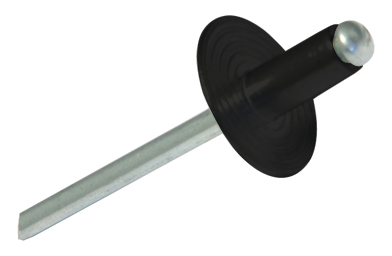 Rebite Aba Larga PCL7335 Lacado Preto