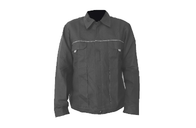 Casaco bicolor 100% algodão