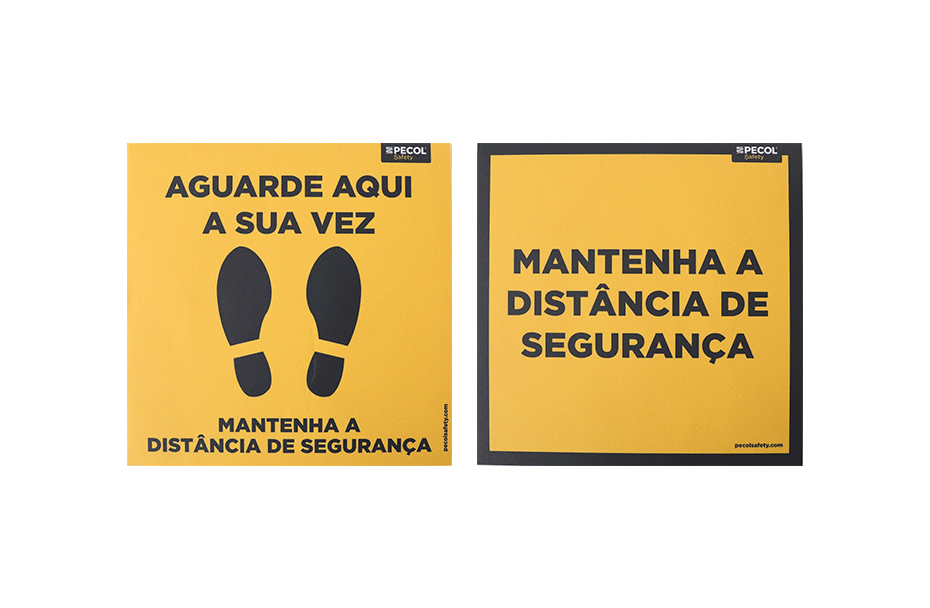 Sinalética de chão