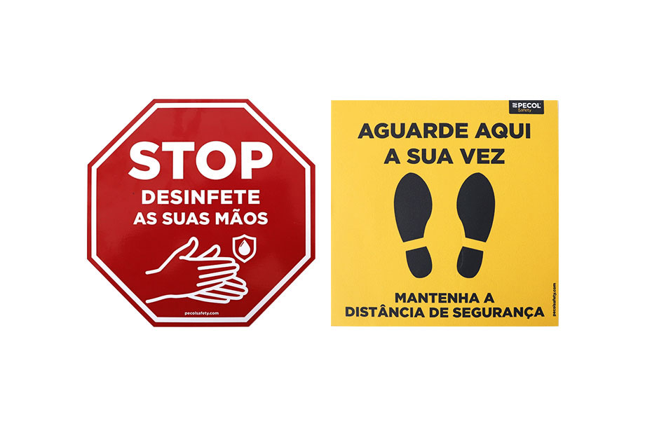 Sinalética de parede