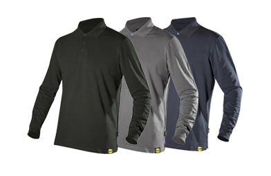 Polo manga comprida Atlantis II DIADORA