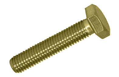 DIN933 6.8 Passivado a Amarelo