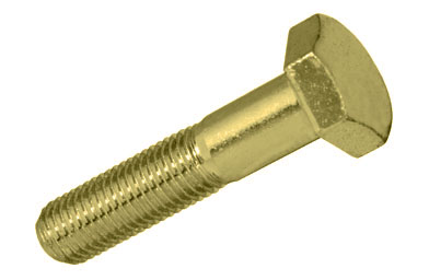 DIN960 Passo Fino 8.8 Passivado a Amarelo