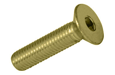 DIN7991 10.9 Passivado a Amarelo