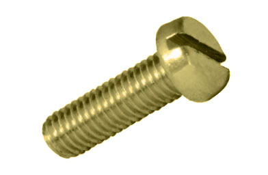 DIN84 Ferro Passivado Amarelo