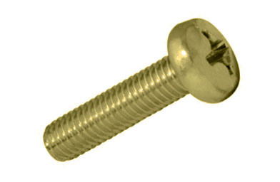 DIN7985 Ferro Passivado Amarelo