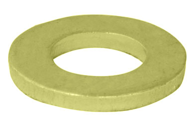 DIN125 Ferro Passivado Amarelo