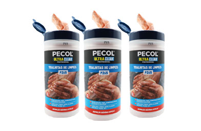 Toalhitas de limpeza