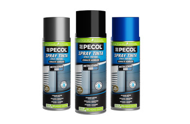 Spray de Tinta Acrílica Metalizada