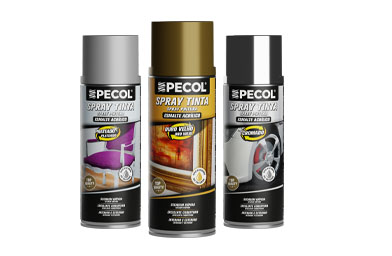 Spray de Tinta Acrílica Cromado/Dour./Prat.