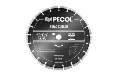 Disco Diamantado Segmentado Betão Curado