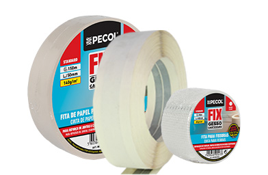 Fitas para Gesso Cartonado